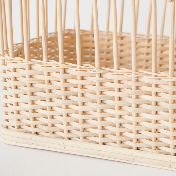 どこを見ても美しい籐のかご