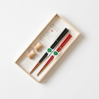 CHOPSTICKS WEDDING GIFT SET DISH WASHER SAFE
