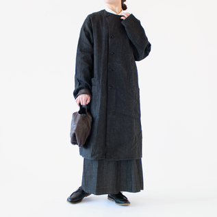 炭コーティングLinen ワークコート／Vlas Blomme（ヴラスブラム