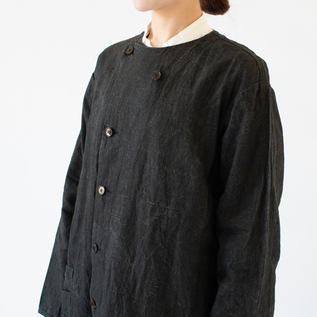 炭コーティングLinen ワークコート／Vlas Blomme（ヴラスブラム