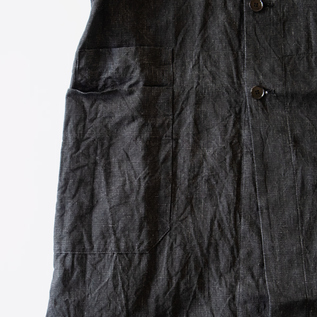 炭コーティングLinen ワークコート／Vlas Blomme（ヴラスブラム
