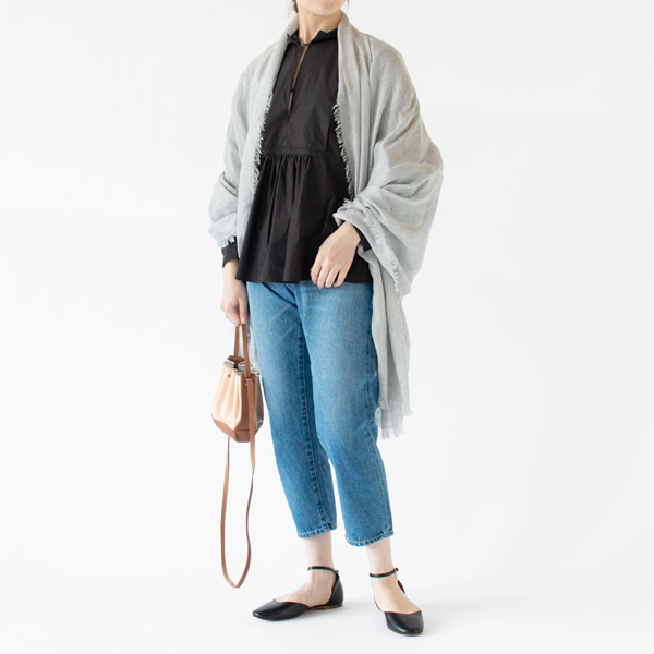 ラフに羽織っても洗練された美しさに(身長162cm、GRAY)