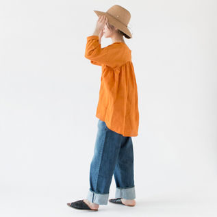 カジュアルさの中に上品さが感じられるコーディネートに(身長162cm、ORANGE) カジュアルさの中に上品さが感じられるコーディネートに(身長162cm、ORANGE)