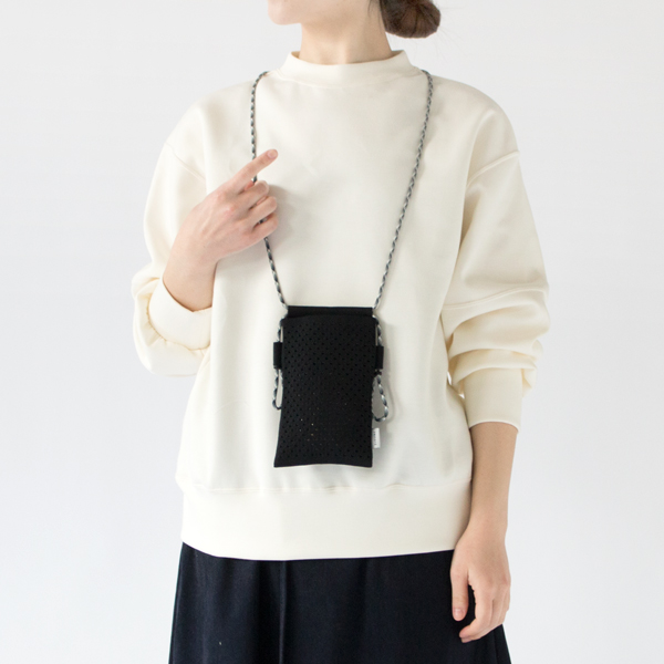 ショルダーバッグ SMARTPHONE SHOULDER BAG(BLACK)