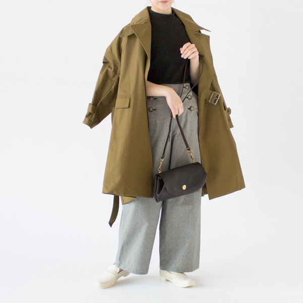 身長：162cm(KHAKI)