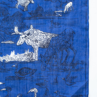 寒い土地の動物も集まっています(BLUE) 寒い土地の動物も集まっています(BLUE)