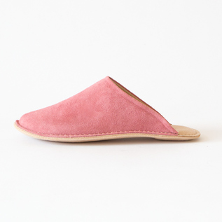 レザースリッパ PINK