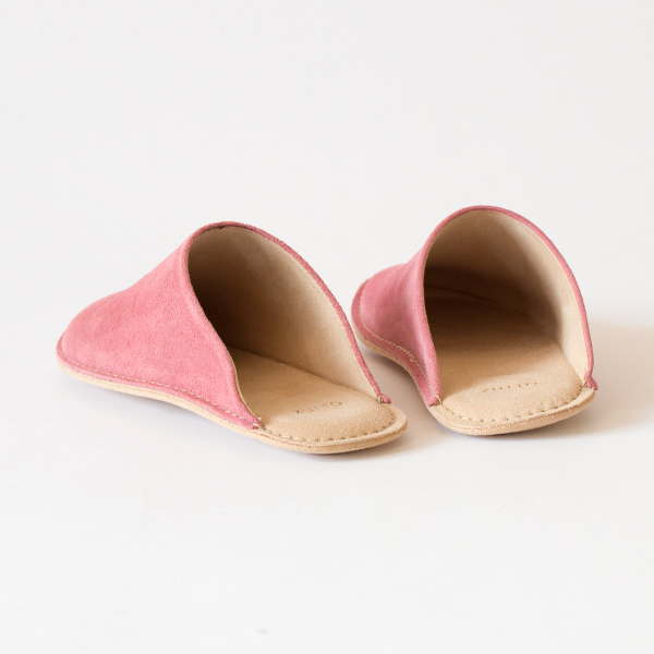レザースリッパ PINK