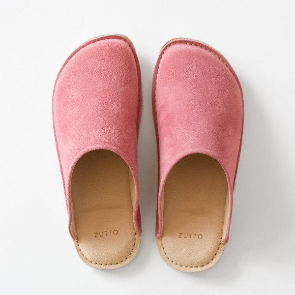 レザースリッパ PINK