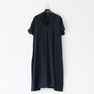 ナローラペル プルオーバー ノースリーブロングワンピース