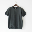 クルーネック ショートスリーブ Tシャツ OFF BLACK
