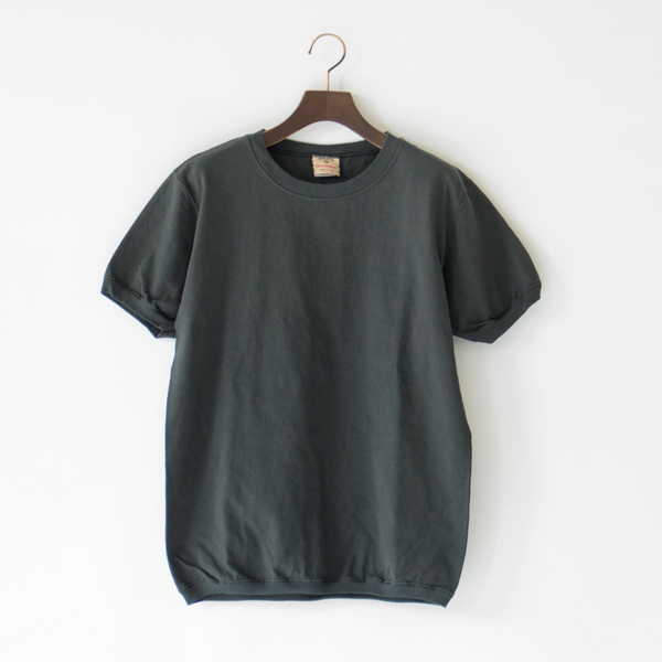 クルーネック ショートスリーブ Tシャツ OFF BLACK