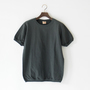 CREW NECK SHORT SLEEVE TOP OFF BLACK