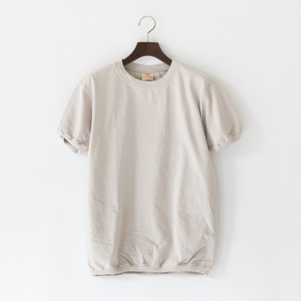 クルーネック ショートスリーブ Tシャツ MILK.GRY