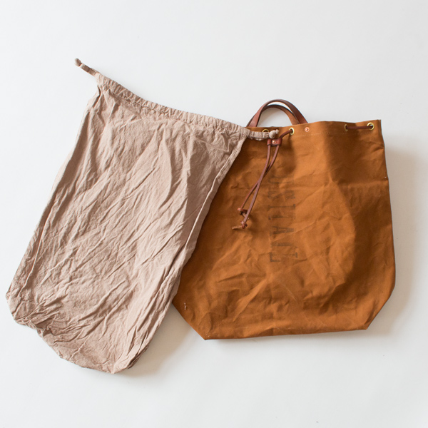 巾着付(KHAKI)