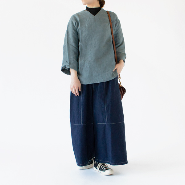 身長：162cm(ネイビー)