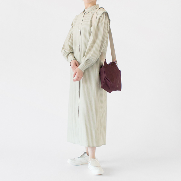 綺麗なファッションの外しとしても(身長162cm)