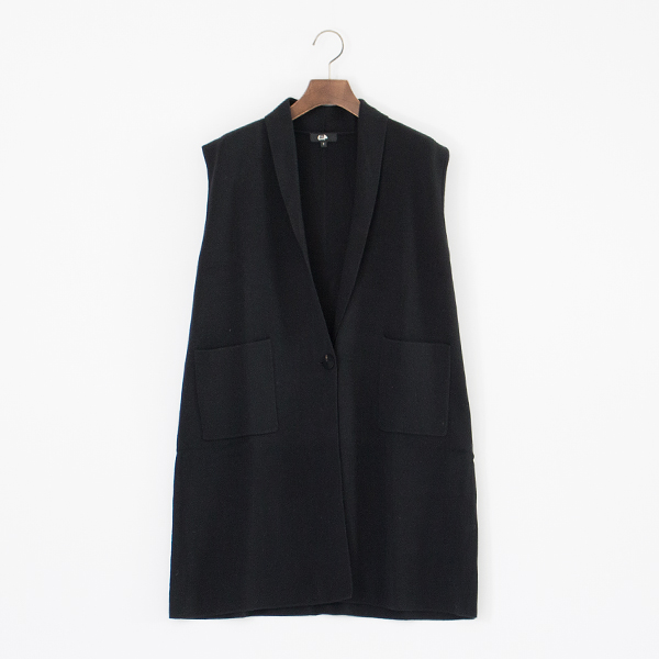 ショトンロングジレ(BLACK)