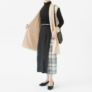 身長:162cm(OFFWHITE) 身長:162cm(OFFWHITE)