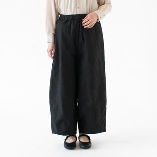 コットンリネン PARACHUTE パンツ(BLK) コットンリネン PARACHUTE パンツ(BLK)