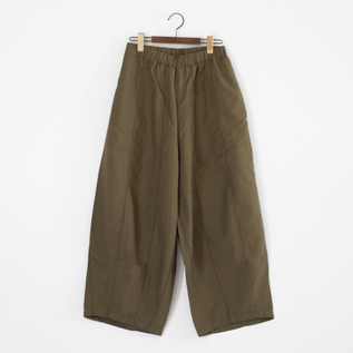 コットンリネン PARACHUTE パンツ(KHK) コットンリネン PARACHUTE パンツ(KHK)