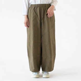 コットンリネン PARACHUTE パンツ(身長162cm・KHK) コットンリネン PARACHUTE パンツ(身長162cm・KHK)