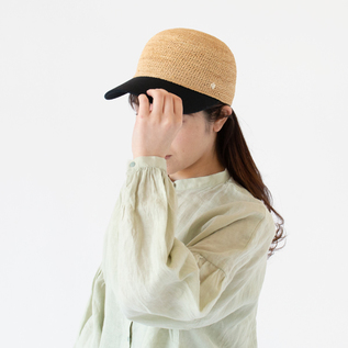 コットン・ラフィアキャップ Vivette／HELEN KAMINSKI（ヘレン