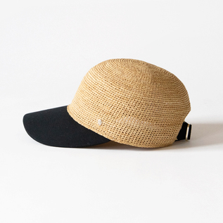 ヘレンカミンスキー・コットンとラフィアの帽子 コットン・ラフィア帽 Kalola／HELEN KAMINSKI（ヘレンカミン