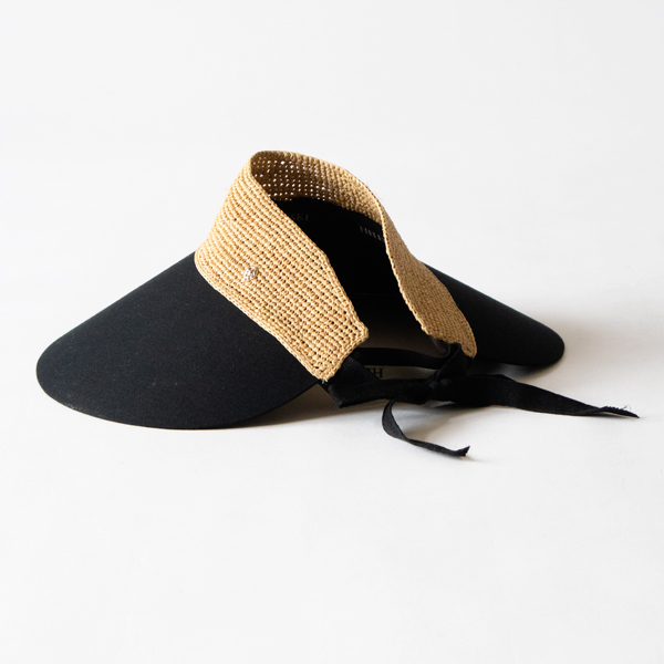 ラフィアサンバイザー Rosalie ラフィアサンバイザー Rosalie