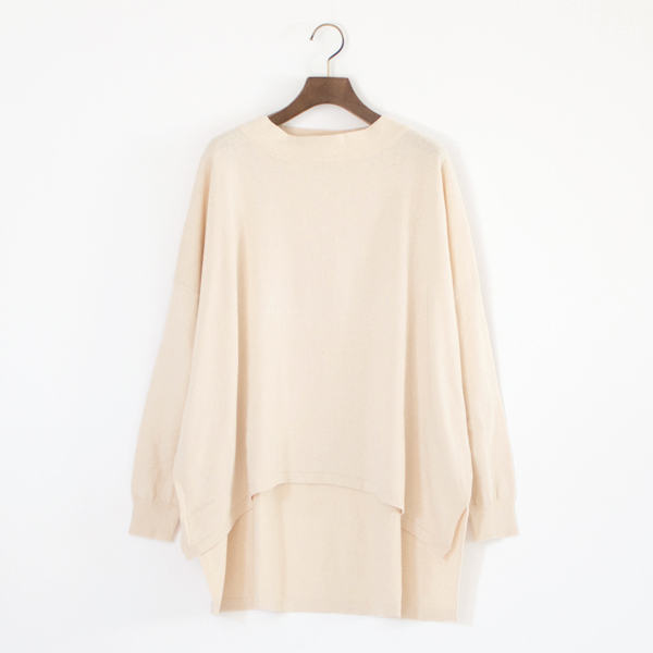 ニットカジュアルプルオーバー(OFFWHITE)