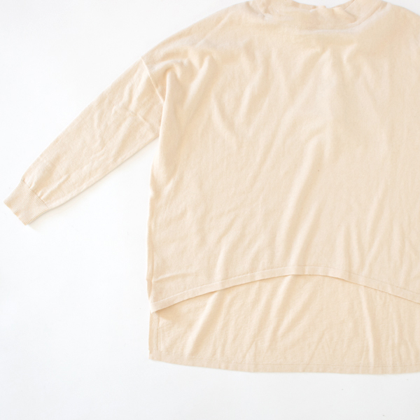 ニットカジュアルプルオーバー(OFFWHITE)