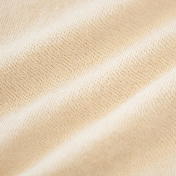 薄手の軽やかなコットンヤク素材(OFFWHITE)