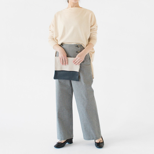 身長:162cm(OFFWHITE) 身長:162cm(OFFWHITE)