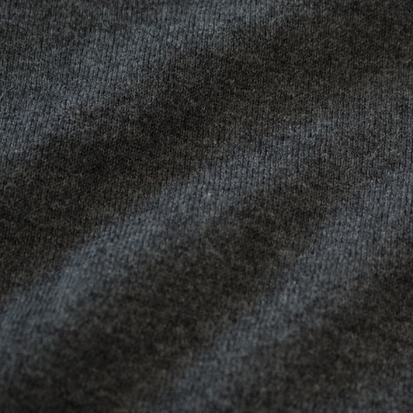 薄手の軽やかなコットンヤク素材(GRAY)