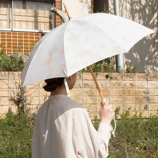 受発注】晴雨兼用傘 ベンガラ染／KOMIYA（コミヤ）｜愛着を持って