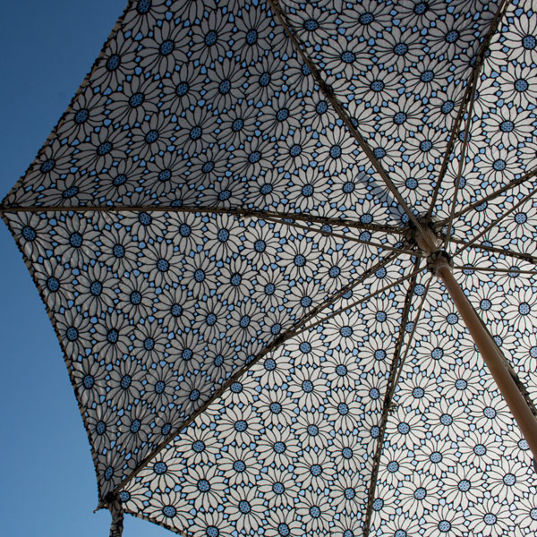 日傘 フローラルレース(長傘 アイボリー) 日傘 フローラルレース(長傘 アイボリー)