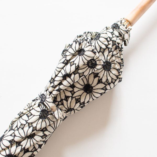 日傘 フローラルレース(長傘 アイボリー) 日傘 フローラルレース(長傘 アイボリー)