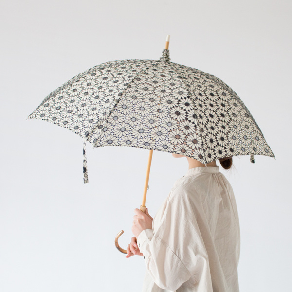 日傘 フローラルレース(長傘 アイボリー) 日傘 フローラルレース(長傘 アイボリー)