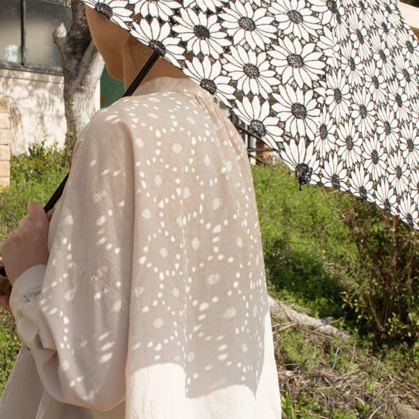 服に落ちる影も楽しんでください(長傘 アイボリー) 服に落ちる影も楽しんでください(長傘 アイボリー)