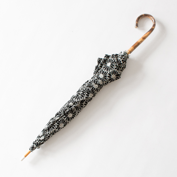 日傘 フローラルレース(長傘 ブラック) 日傘 フローラルレース(長傘 ブラック)