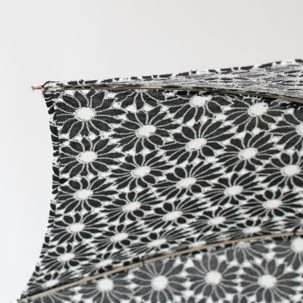 日傘 フローラルレース(長傘 ブラック) 日傘 フローラルレース(長傘 ブラック)