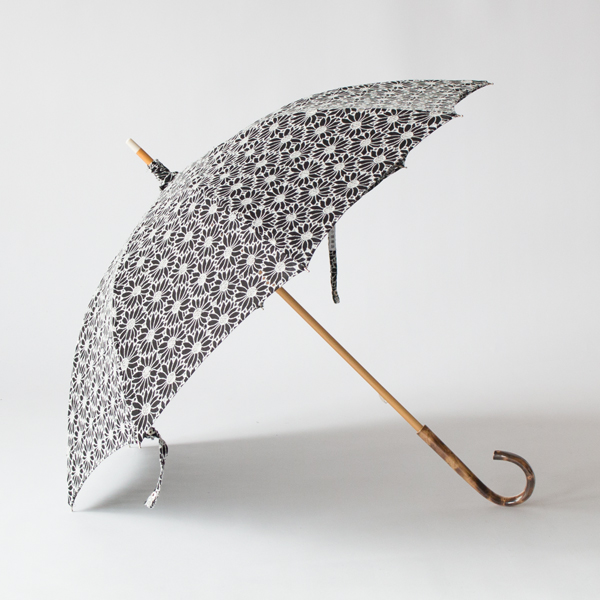 日傘 フローラルレース(長傘 ブラック) 日傘 フローラルレース(長傘 ブラック)