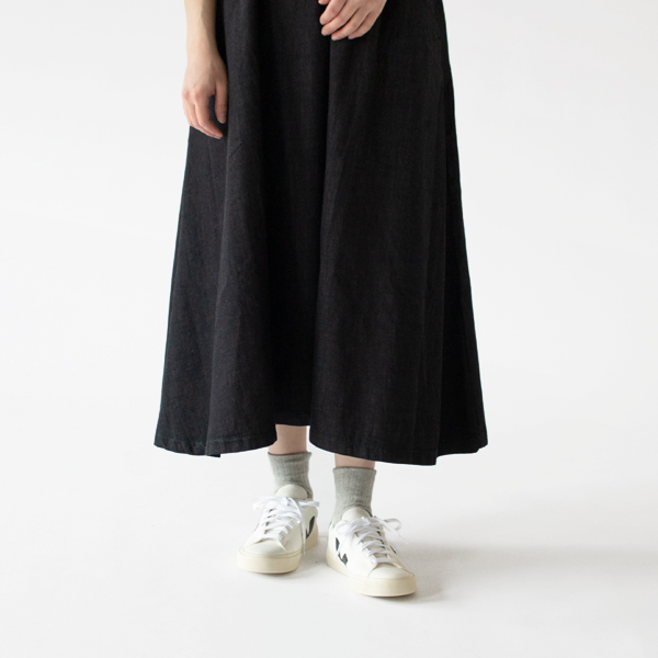 スニーカー CAMPO EXTRA WHITE BLACK EMERAUDE
