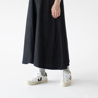 スニーカー CAMPO EXTRA WHITE BLACK EMERAUDE