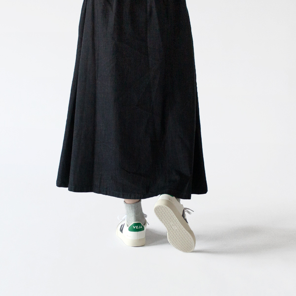 スニーカー CAMPO EXTRA WHITE BLACK EMERAUDE