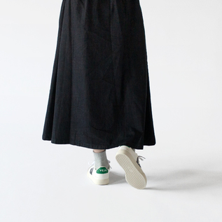 スニーカー CAMPO EXTRA WHITE BLACK EMERAUDE