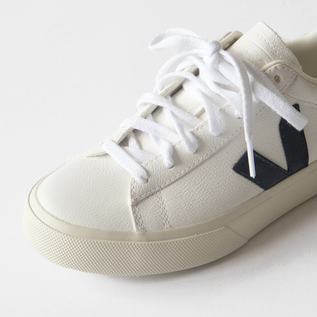スニーカー CAMPO EXTRA WHITE BLACK EMERAUDE／VEJA（ベジャ）｜愛着