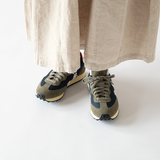 スニーカー RIO BRANCO NAUTICO WHITE ORANGE FLUO