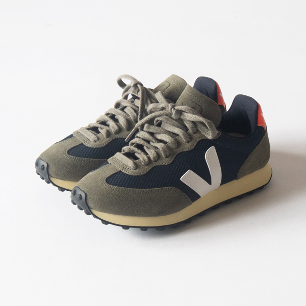スニーカー RIO BRANCO NAUTICO WHITE ORANGE FLUO