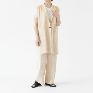 ニットパンツとセットアップで(身長:162cm・OFFWHITE) ニットパンツとセットアップで(身長:162cm・OFFWHITE)